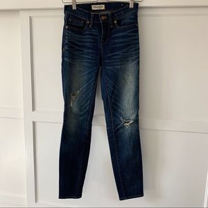 Madewell Skinny Skinny Distressed Jeans Size 25